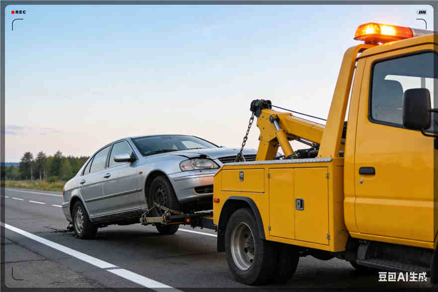 台儿庄区拖车救援电话【案例】